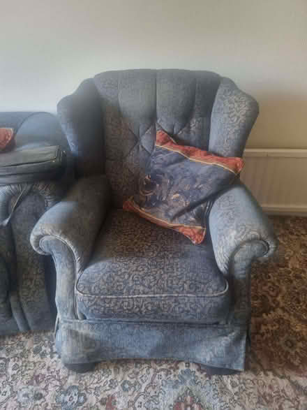 Photo of free Blue 3 piece suite (Euxton PR7) #4