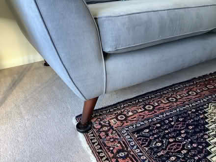 Photo of free French connection grey / blue sofa (Guildford.) #3