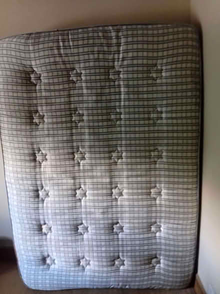 Photo of free Double sprung mattress (Warwick CV34) #1