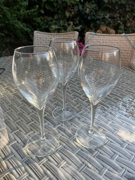 Photo of free 3 Wine glasses (Ifield Crawley RH11) #1
