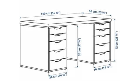 Photo of free Desk (LAGKAPTEN) (Richmond TW1) #3
