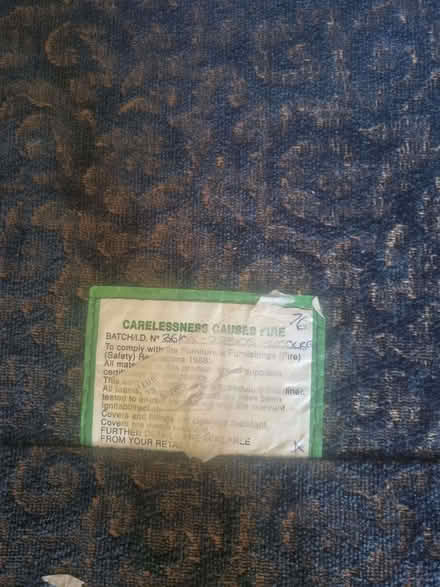 Photo of free Blue 3 piece suite (Euxton PR7) #2