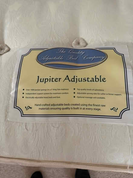 Photo of free Single adjustable bed (Sherwood TN2) #1