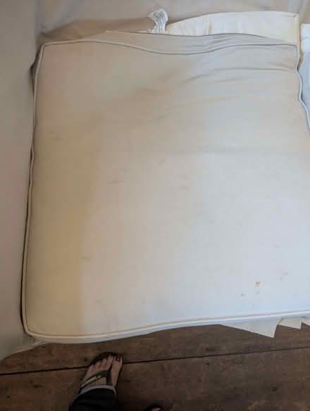 Photo of free Cream sofa (Ufford IP13) #3