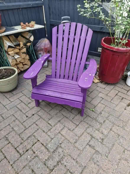 Photo of free 2 Adirondac garden chairs (Burnham on Crouch CM0) #1