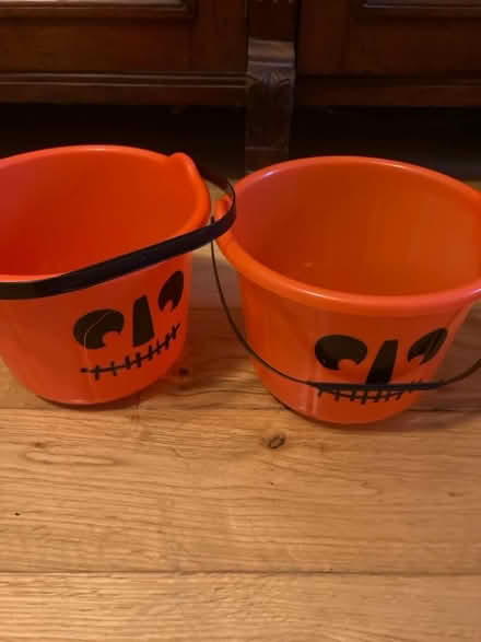 Photo of free Halloween buckets x 2 (Woodford IG8) #1