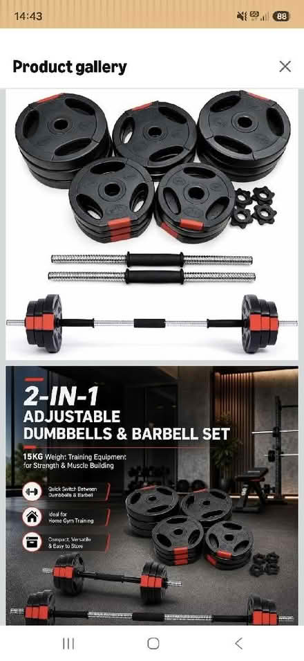 Photo of Mens dumbell s (Ramsgate CT11) #1