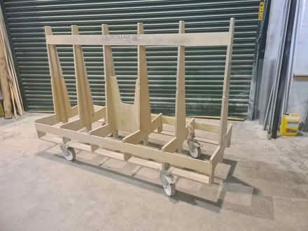 Photo of free Modular Wooden A-Frame Cart (Red Scar PR2) #1