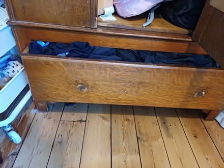 Photo of free Wooden 1 door wardrobe (Redhill RH1) #3