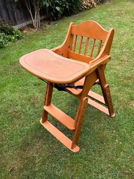 Photo of free Wooden high chair (Welling DA16) #1
