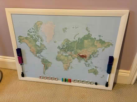 Photo of free Magnetic world map (Leigh-on-Sea SS9) #1