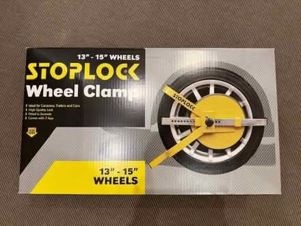Photo of free Wheel Clamp 13"-15" (South Kensington SW7) #1