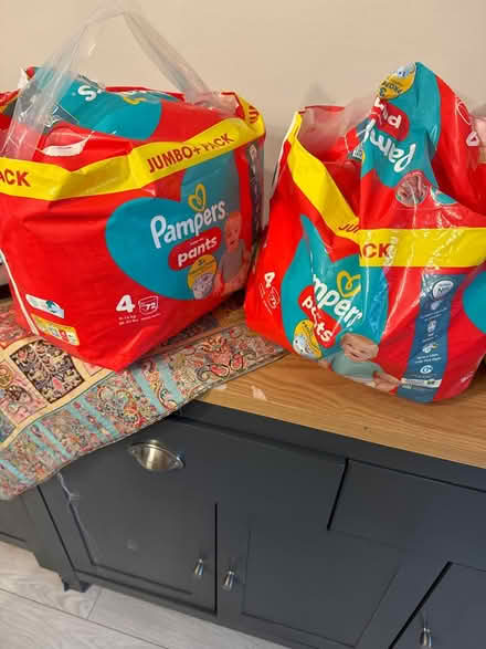 Photo of free Pampers pull up nappies size 4 (Baguley, M23) #1