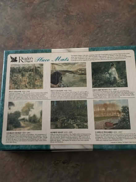 Photo of free place mats (Hailsham BN27) #3
