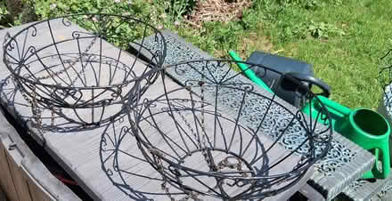 Photo of free 2 hanging baskets (Godinton Park TN23) #1