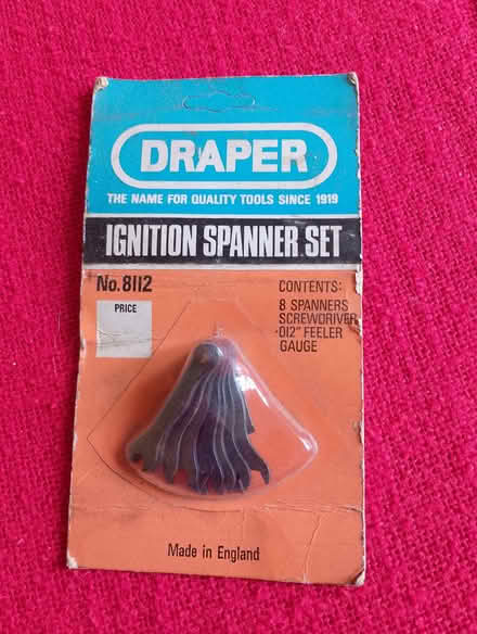 Photo of free Ignition spanner set (Mistley CO11) #1