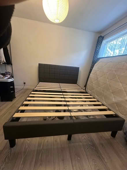 Photo of free Bedframe and Mattress (Warden Hill LU3) #1