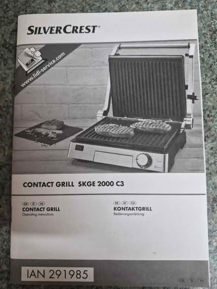 Photo of free Booklet for Silvercrest Grill (Stockport SK5) #1
