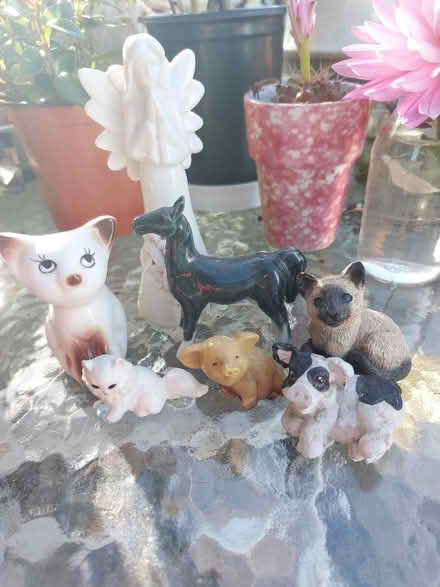 Photo of Tiny old ceramic animals, planters (Washington Manor, san leandro) #1