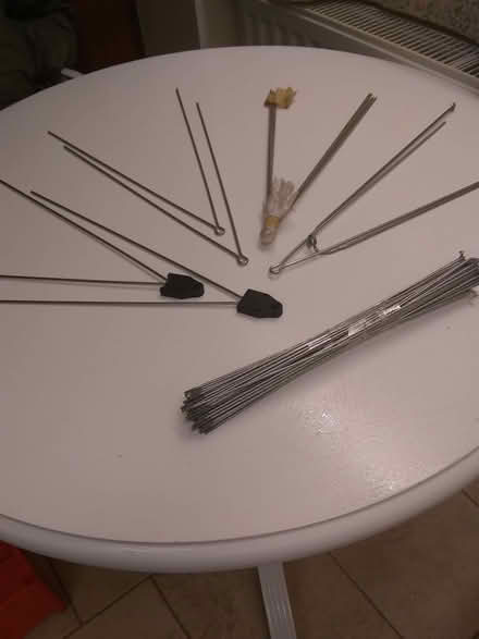 Photo of free bike spokes and mudguard stays (Sonning Common RG4) #1