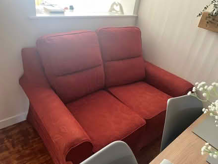 Photo of free two seater sofa (Southwold IP18 6RN) #1