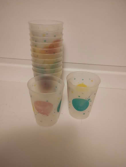 Photo of free Dozen plastic glasses for kids parties (South Reading RG2) #1