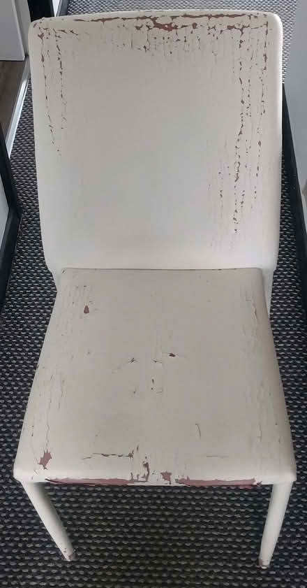 Photo of free 4 dining chairs needing covers (Walkers Heath B38) #1