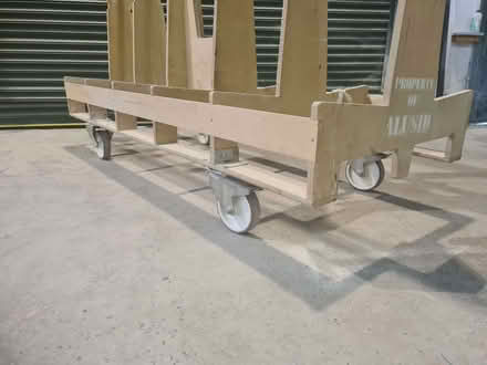 Photo of free Modular Wooden A-Frame Cart (Red Scar PR2) #3