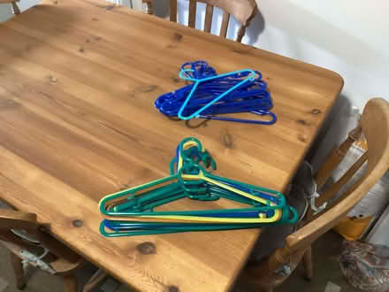Photo of free Solid Plastic Clothes Hangers Small & Med (Oswestry SY11) #1