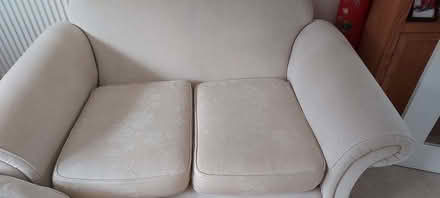 Photo of free Cream 2 seater sofa (Stoke by Nayland CO6) #1