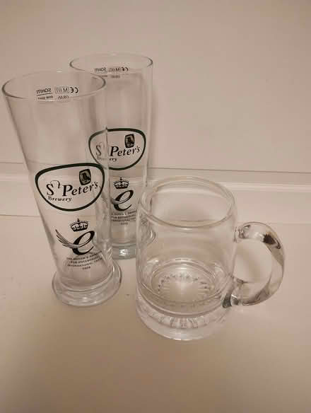 Photo of free Glass tankard and two beer glasses (South Reading RG2) #1