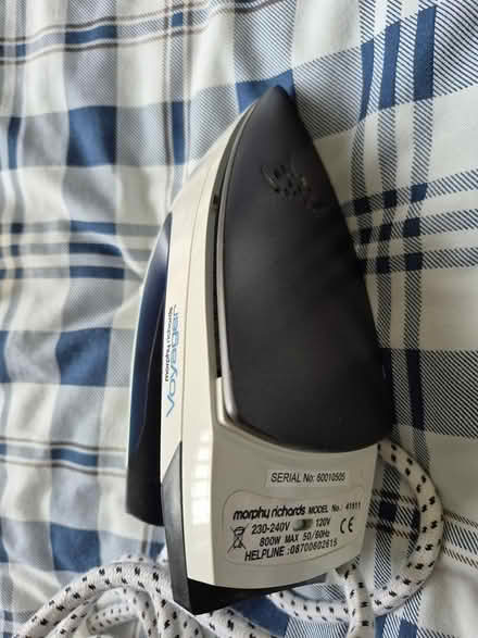 Photo of free Travel iron (Chartham CT4) #3