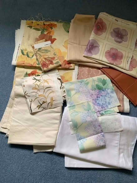 Photo of free curtain fabric remnants. (Chalfont St Giles HP8) #1