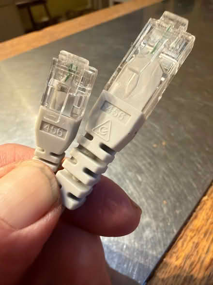 Photo of free DSL cable approx 4m, plus cable tidy (Llandrindod LD1) #2