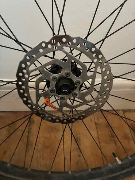 Photo of free Two 27.5 gravel wheels with tyres and rotors (Steyning BN44) #3