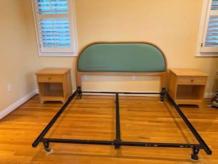 Photo of free Bed Frame/Headboard/Nightstands (North Cupertino) #1