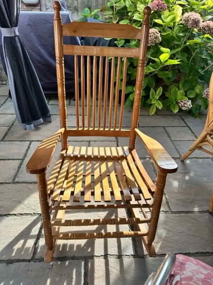 Photo of free Pine Rocking Chair (Strood ME2) #1