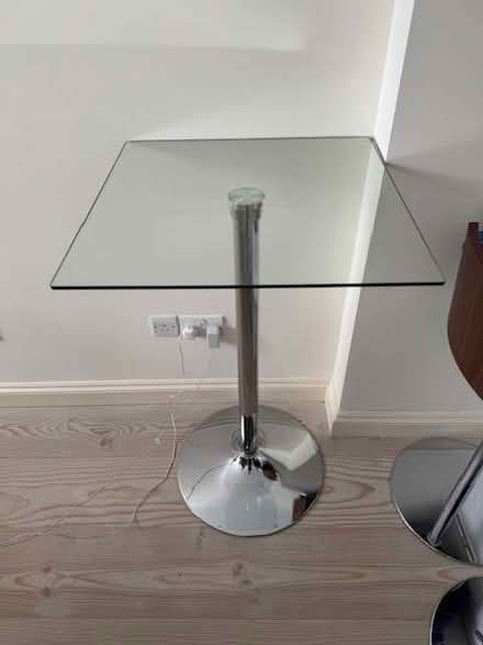 Photo of free Glass bar table (South Kensington SW7) #1