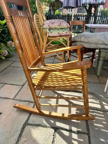 Photo of free Pine Rocking Chair (Strood ME2) #3