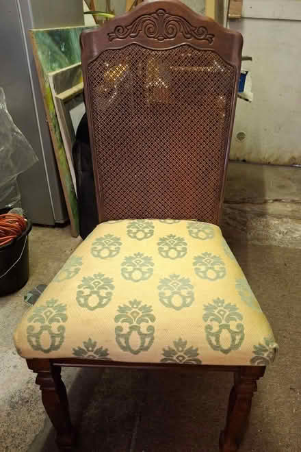 Photo of free Rattan panel chair (Camborne Cornwall TR14) #2