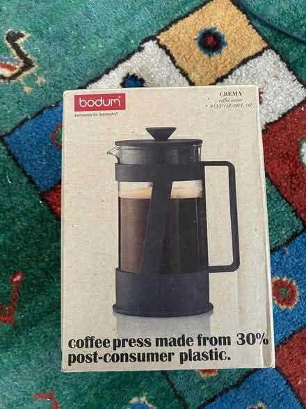 Photo of free Bodum coffee maker (unopened) (Midtown Kingston) #1