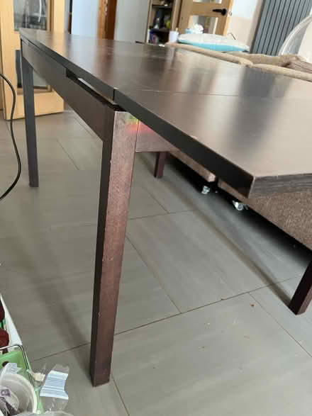 Photo of free Extendable wooden dining table (Staines TW18) #3