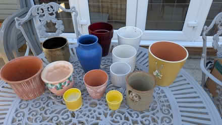 Photo of free Flower pots (Billericay CM11) #2