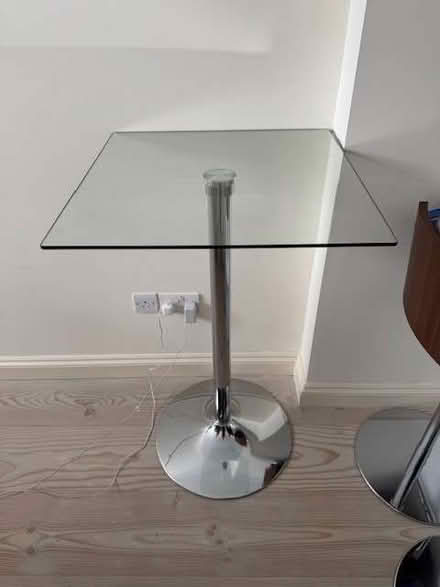 Photo of free Glass bar table (South Kensington SW7) #2