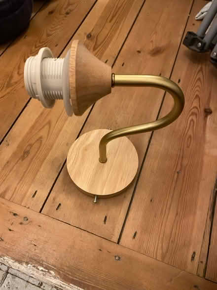 Photo of free Wall light with glass shade (Stalybridge SK15) #3