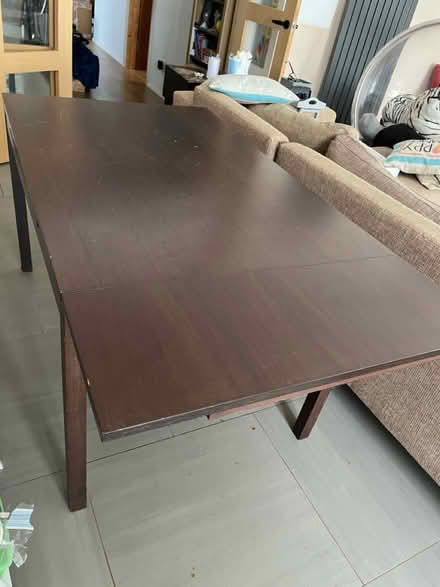Photo of free Extendable wooden dining table (Staines TW18) #2