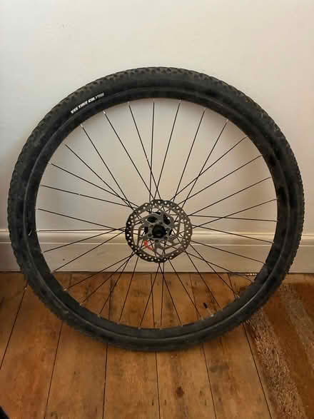 Photo of free Two 27.5 gravel wheels with tyres and rotors (Steyning BN44) #1
