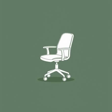 Photo of Office chair on wheels (Southchurch SS1) #1
