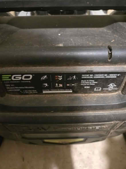 Photo of free EGO lawn mower bought in 2017 (North Potomac) #2