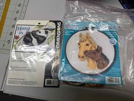 Photo of free 2 cross stitch kits (Winchester on Arlington line) #1